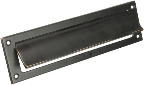 SCHLAGE LOCK CO SC620B-716 Mail Slot, Aged Bronze