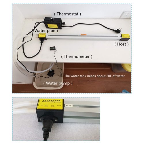 Acrylic Bender Heater 48 Inch Acrylic PVC Plastic Heat Bending Machine 110V Acrylic Plastic Bending Tool With Multiple Heaters for Plastic Sheet Bender