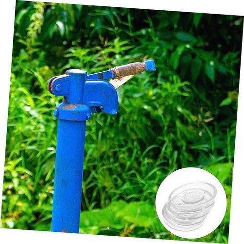 Luxshiny 4pcs Hand Water Pump Gaskets Well Pump Gasket Set Easy Installation for Manual Water Well Accessories