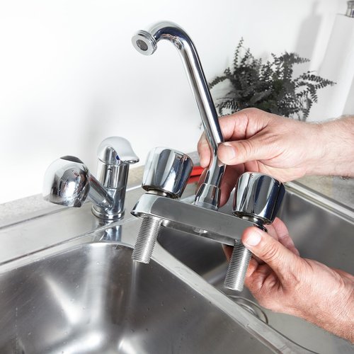 uxcell Faucet Mount Extension Shank 6"x 1.25" Stainless Steel Pipe Faucet Extension Nipple Locknut Kit Extension Threaded Lengthen Fixed High Foot with Nut and Gasket Fittings for Basin