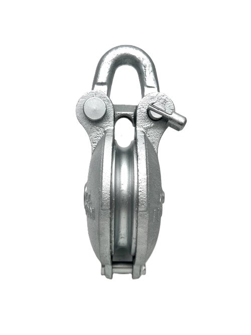 Yarding Block with Shackle & Pin: 1.5, 3, 4.5 and 6 Ton Capacity (3 Ton - 4" Sheave)