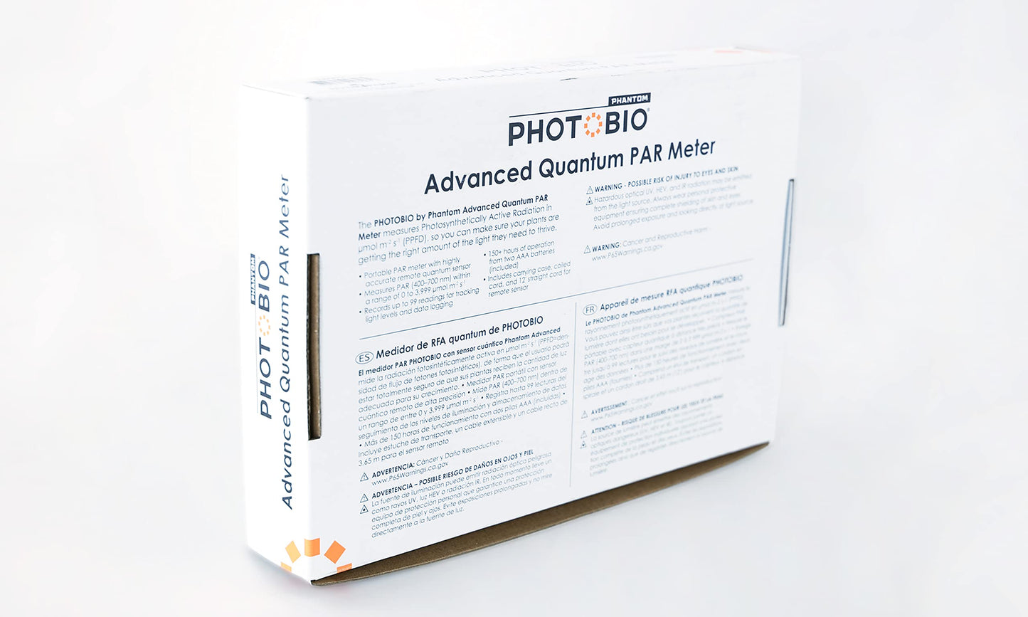 PHOTOBIO LGBQM2 Advanced Quantum Sensor PAR Meter (Micromoles), Measure Light Intensity