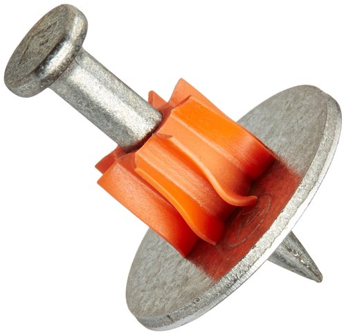 Itw 797 100 Count Powder Fastener Pin with Washer, 1", 1 Inch, No Color