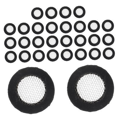 DOITOOL 24pcs Hose Gaskets with Mesh Screen Rubber Washers for Plumbing Shower and Faucet Use Efficient Water Filtration and Leak Prevention