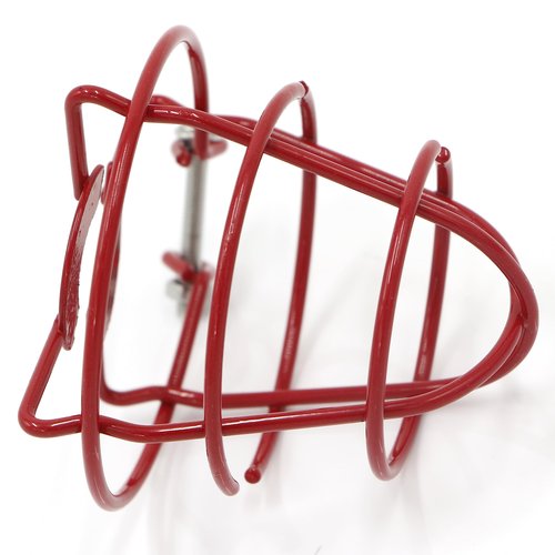 (6 Pack) 1/2" Fire Sprinkler Head Cage Guard Protector Fire Extinguishing System Sprinkler Bracket Red