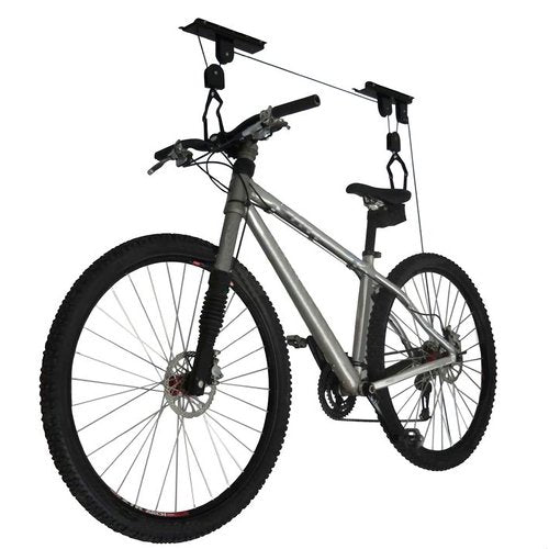 RAD Sportz Bicycle Hoist 2-Pack Quality Garage Storage Bike Lift with 100 lb Capacity Even Works as Ladder Lift Premium Quality
