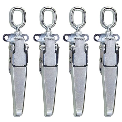 Buyers Products WJ2254 Heavy Duty Adjustable Draw Latch - Zinc Plated, 4 Pack