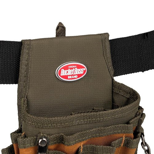 Bucket Boss - Tool Pouch with FlapFit, Pouches - Original Series (54140) , Brown