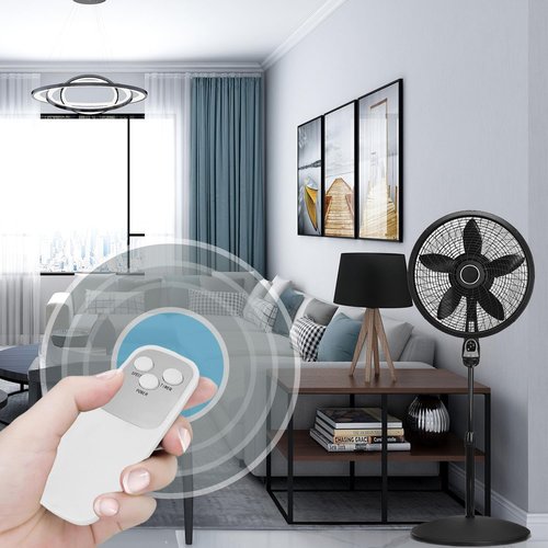 AOERUOW Replacement Remote Control Compatible with Lasko 2033654B 2033654 A20561 A20700 S18625 S18924 1646 1843 1844 1850 1854 1880 1885 2546 2740 2744 3440 3540 3542 Cyclone Pedestal Upright Fan