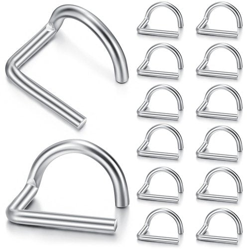 MorningRo 20 Pcs Pig Tail Pin 2'' Scaffolding Gravity Locking G Scaffolding Pins for Steel
