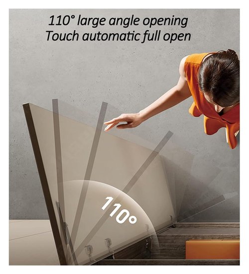 Automatic Door Closer, of Installation Handle Hidden Door Opener Aluminum Frame Wardrobe Door Press Buffer Rebounder