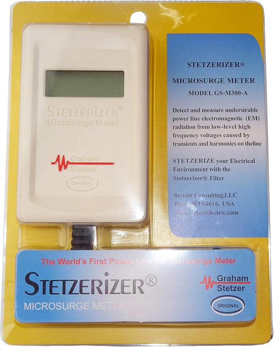 Stetzerizer Microsurge Meter for Dirty Electricity - Genuine Graham-Stetzer Measurement