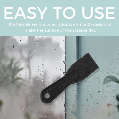 6pcs Plastic Putty Spreader Construction Tool Car Film Patch Filling Scraper Wallpaper Scraper Gypsum Scraper Putty Scraper, Used for Splash Repair Flexible Putty Knife