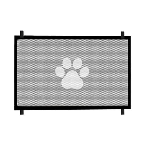 Cat Dog Gate Indoor-Tall Adjustable Pet Gate with Breathable Mesh Screen,Flexible Pet Gates for Stairs No Drilling Antis Fence,Pet Gates Easy Install Stairs & Doorways (110cm)
