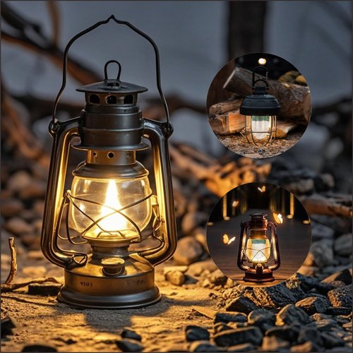 ZIYANGLIN 10 Pcs Propane Lantern Mantles, U Shape Mantles and Standard Shape Lantern Replacement Globe for Outdoor Camping Lantern Lanterns.