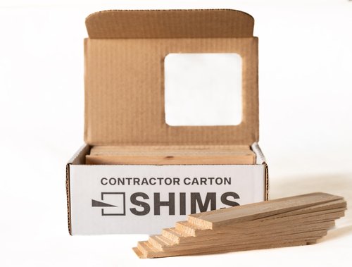 Cedar Wood Shims, 560 Count Bulk Contractor case, 100% kiln Dried 8" Cedar shims