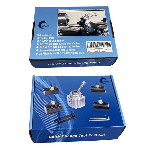 JWGJW 120034 Mini Lathe Quick Change Tool Post,Lathe Tool Holder,Axa Tool Holder