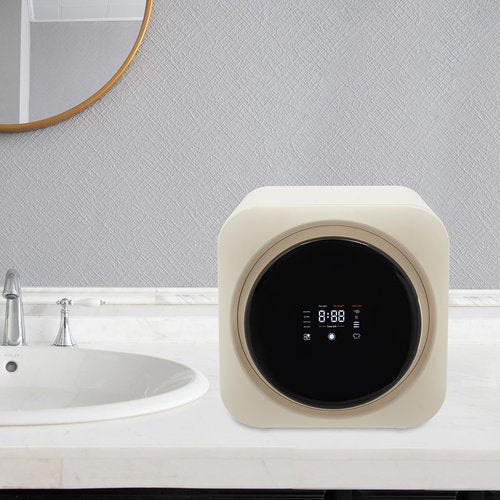 Upgraded 110v Mini Washer Dryer Combo quick Washing, Can Be Used For Desktop, Wall Hanging, Dorm Apartment Space saving, Energy Saving Anti-Tangle Technology, Fast Cleaning