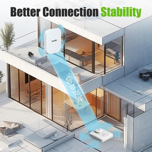 RainPoint WiFi Water Leak Detectors for Home - IP66 Waterproof Grade Water Sensor Leak Detector Kit with Hub, Powerful Alarm Siren, Includes 3 Water Alarm Leak Detectors & One WiFi Gateway Hub