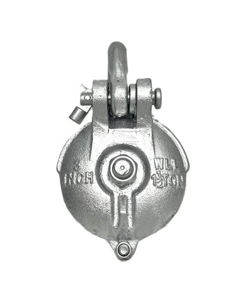 Yarding Block with Shackle & Pin: 1.5, 3, 4.5 and 6 Ton Capacity (1.5 Ton - 3 inch Sheave)