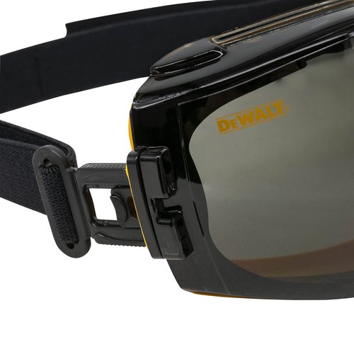 DEWALT - DPG82-21C Dewalt DPG82-21 Concealer Smoke Anti-Fog Dual Mold Safety Goggle Smoke Lens