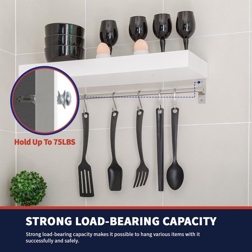 Drywall Anchors and Screws Kit, 200 Pcs Self Drilling Drywall Anchors, 100 Pcs Zinc Sheetrock Anchors and 100 Pcs #8 x 1-1/4" Metal Screws, Heavy Duty Wall Anchors, 75 Lbs Hanging Mounting