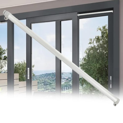 Self-Closing Sliding Patio Door Closer, Quiet Damping Buffering, Adjustable Sliding Speed, Sliding Door Closers, for Door Widths from 29.5 to 51"