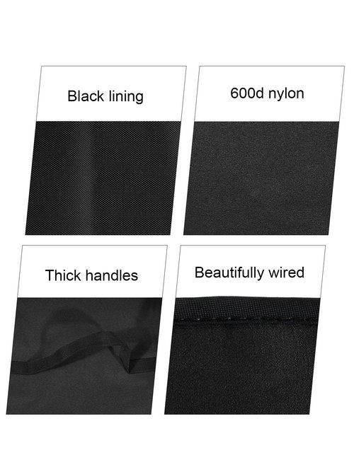 Bread Maker Cover Bread Machine Lid Anti-static Heat-resistant Nylon Protector Case for KBS 17-in-1 Bread Maker-Dual Heaters Dough Maker/Pro Stainless Steel Bread Machine 2LB (Black)
