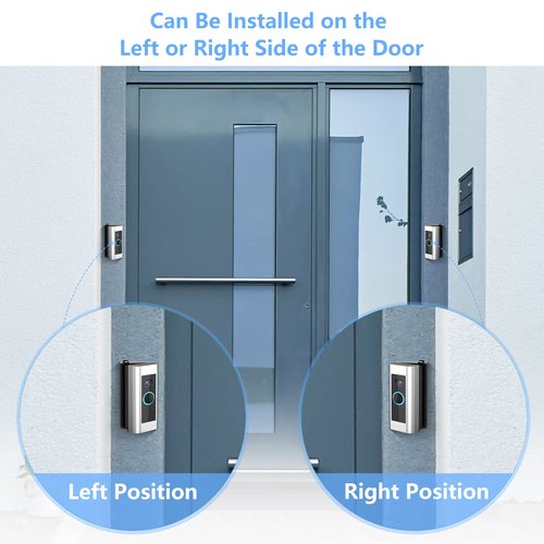 RIOVO Adjustable 30 to 55 Degree Doorbell Angle Mount Compatible with Video Doorbell Wired/Pro, Replacement Angle Adjustment Adapter Mounting Bracket Wedge Kit