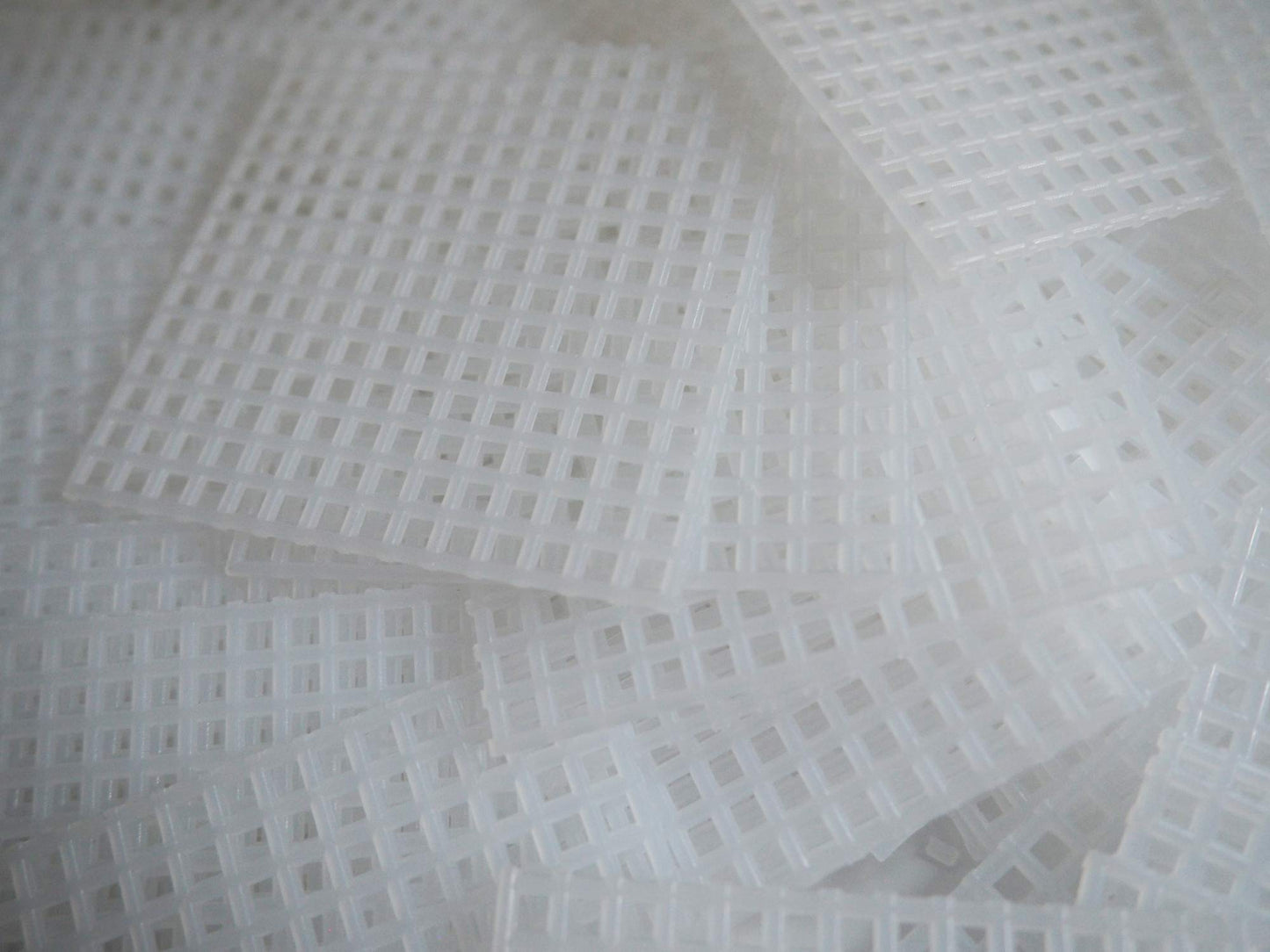 Grow A Bonsai Tree 50 Count 2x2 Inch Rigid Bonsai and Flower Pot Drainage Mesh Screens