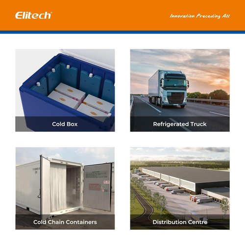 Elitech 10Pack USB/NFC PDF Data Logger Recorder Single-use Disposable, up to 120 Days Transportation, Temperature Monitoring Report -22～158℉ RC-17N