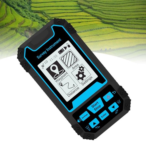 Land Meter Survey Meter, Handheld Surveyor Area Measuring Tool GNSS with 2.4in Screen, Area Surveying Equipment Instrument for Outdoor Distance