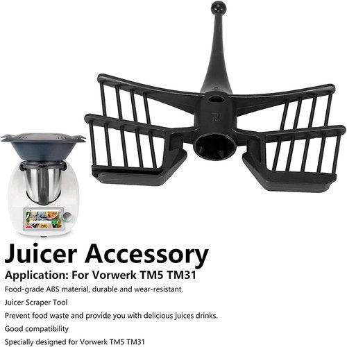 Juice Extractor Butterfly Stirring Rod Scraper Bar for Vorwerk Thermomix TM31 TM5 TM6 Kitchen Juicer Tool Replacement Spare Parts Accessories (GG)