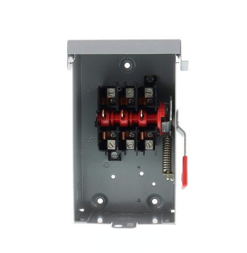 SIEMENS 3P 60A 240V General Duty Safety Switch Indoor, Non-Fusible