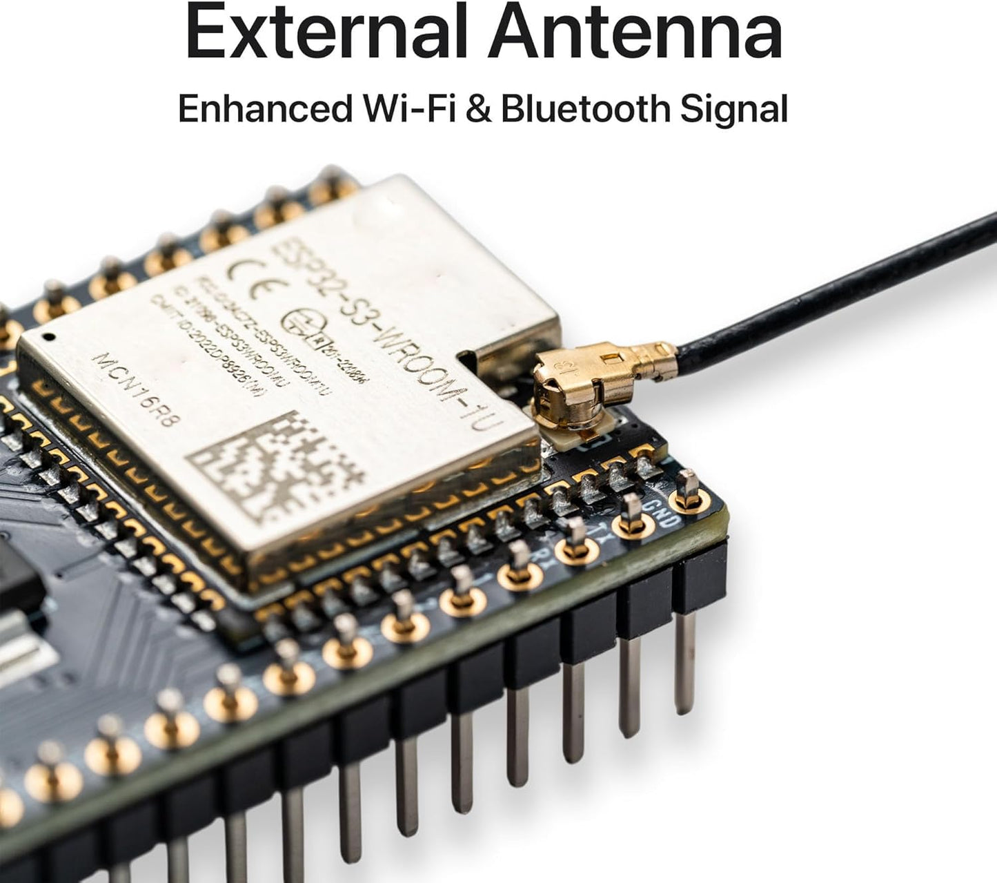 Lonely Binary ESP32-S3 N16R8 Gold Edition 16MB IPEX Antenna for Arduino IDE