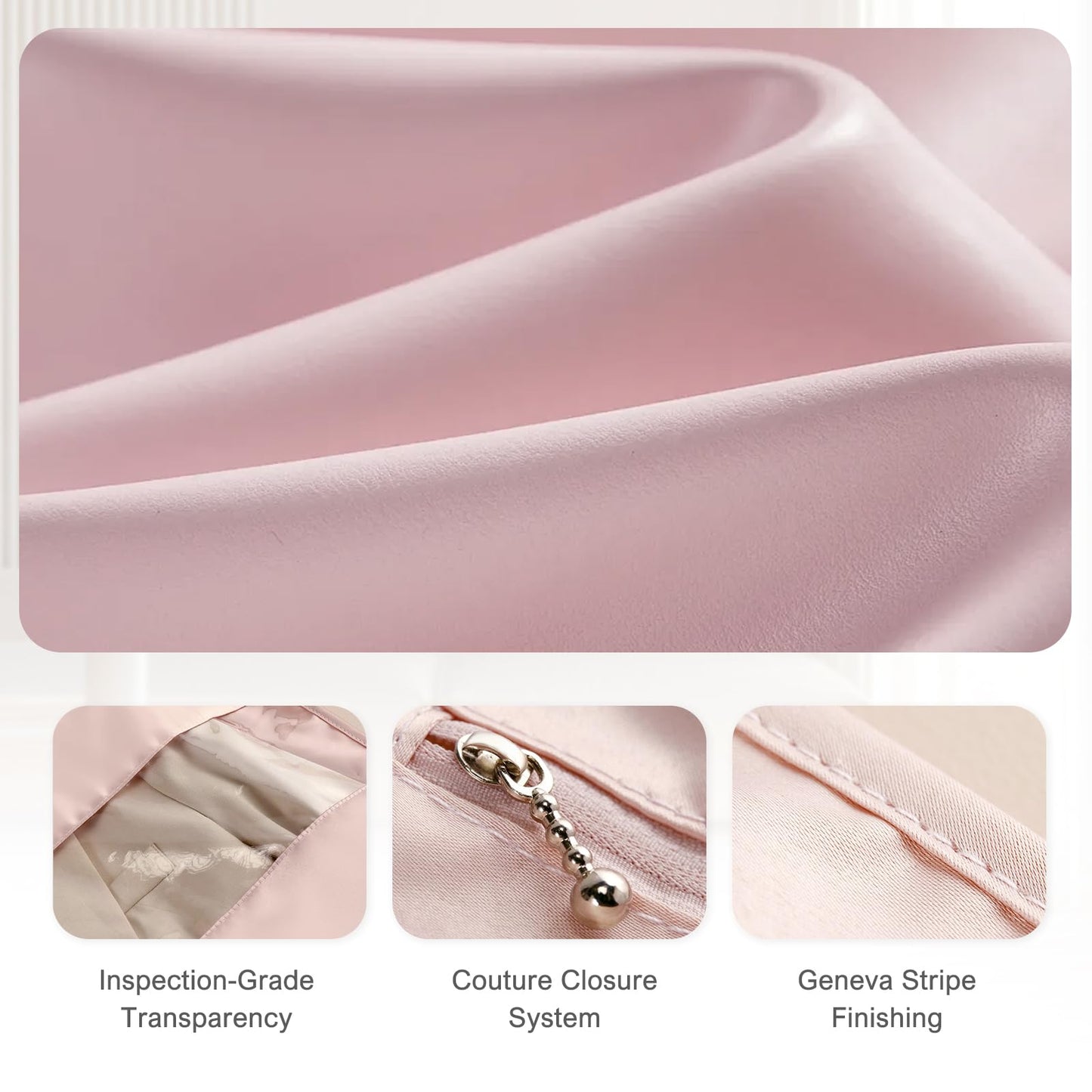 Space Saving Hanging Garment Bag, 2025 New Compression Hanging Garment Bag Dust Cover Clothes Bags for Down Coat, Suit Bags for Closet Storage (Pink, 22.8x51.2inch)