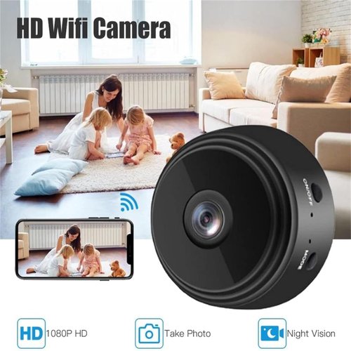 CIKSONT Secret Scope Camera, Secret Scope Security Camera, Secret Scope, Mini Wire-Free Monitor with Night Vision Function, WiFi Camear Outdoor Wireless 1080p HD (Black, 3)