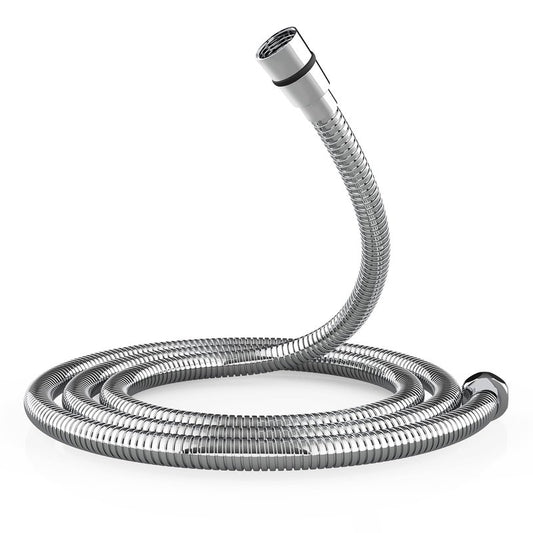 SR SUN RISE Flexible 304 Stainless Steel Replacement Shower Hose with Brass Fittings. RV Shower Hose. Explosion-Proof. 1.8 Meters/71 Inches. Polished Chrome