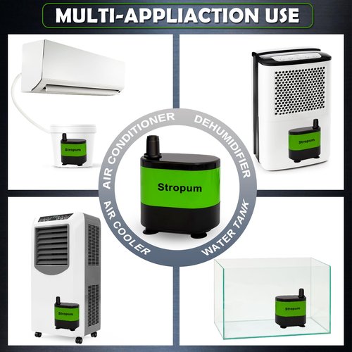 Stropum Automaitc Condensate Pump Small Sump Pump For Air Conditioner Dehumidifier Swamp Cooler Evaporative Air Cooler Green-2