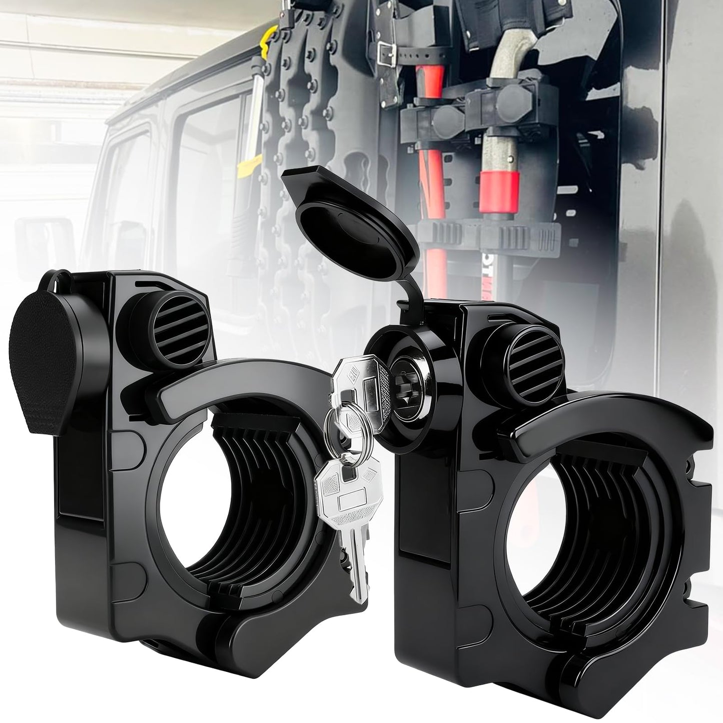 ADTOPI Shovel Mount with Lock (2 Pack)