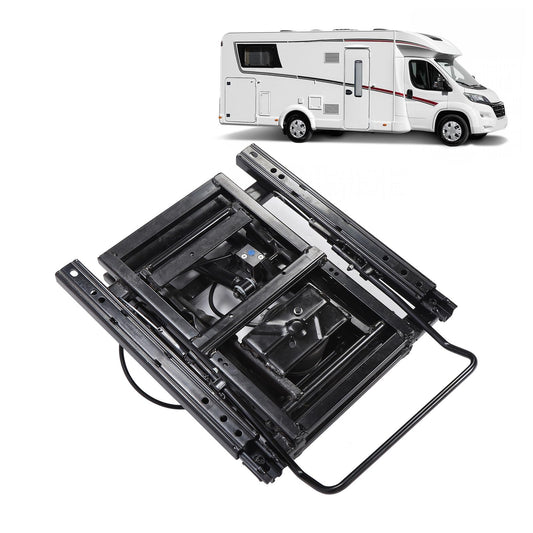 Tissting Heavy Duty Seat Air Suspension Base - Pneumatic Shock Absorbing Suspension Seat Base with Front and Rear Sliding Rails, Reduce Vibration for RV Truck Tractor Construction Vehicles