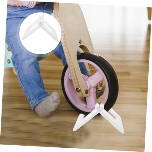 ABOOFAN Children's Scooter Parking Rack Portable Lightweight Sturdy Iron Stand Kickstand Easy Parking for Scooters and