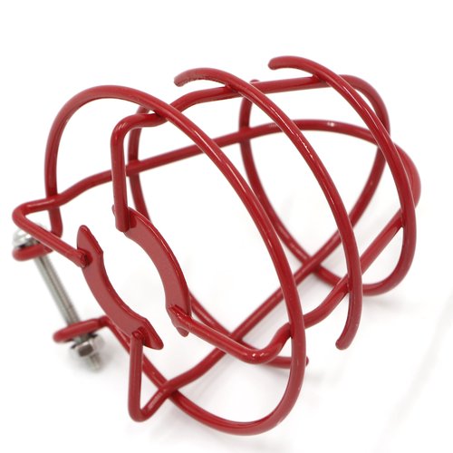 (6 Pack) 1/2" Fire Sprinkler Head Cage Guard Protector Fire Extinguishing System Sprinkler Bracket Red
