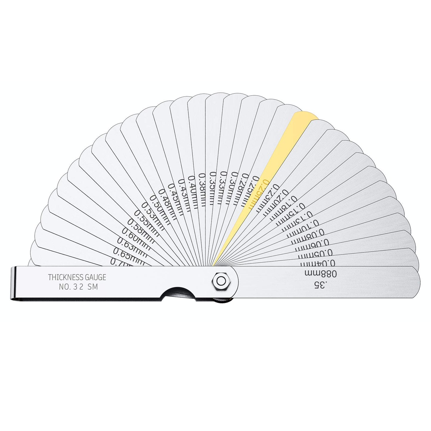 Proster Digital Vernier Caliper 6inch 150mm - Electronic Caliper Fraction/Inch/Metric Dial Caliper for Length Width Depth Inner Outer Diameter, with 32 Feeler Gauges