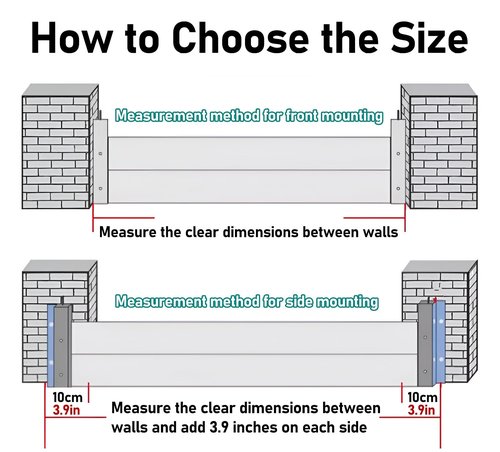 ERRULAN Door Flood Barrier- Tall 8/16/24/31/40 Inch, Garage/Home/Basement Door Hurricane Water Barrier, Reusable Heavy Duty Aluminum Flood Gate for Flooding Rain Control(H 24in(2ft),2.5ft(30in))