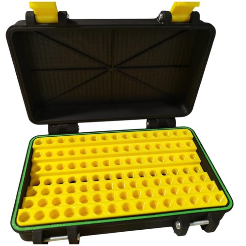 Screwdriver Bit Organizer Box – Secure Storage Case for 1/4” Hex Driver Bits, Rugged Portable Bit Holder – 3D Printed in Canada
