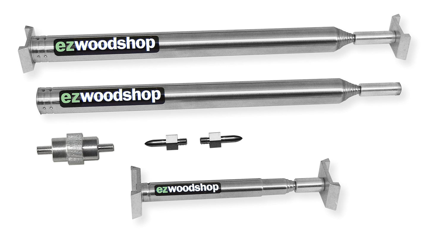 Extendable Measuring Stick Tool | Pinch Stick for Woodworking | No Numbers, No Mistakes | Carpentry, Woodworking, Hobbies, and Remodeling Projects.