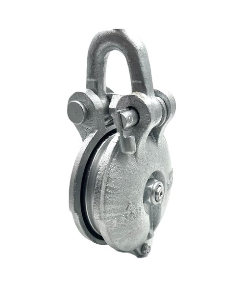 Yarding Block with Shackle & Pin: 1.5, 3, 4.5 and 6 Ton Capacity (3 Ton - 4" Sheave)