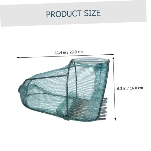 GAROZATION Blueberry Picker Tool Handle Ergonomic Berry Picking Device for Efficient Blueberry Harvesting Lightweight Fruit Picker Basket for Garden and Orchard Use