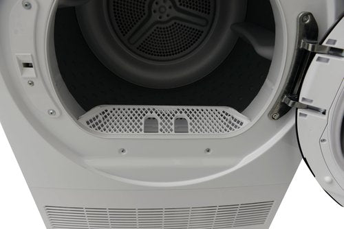 Kenmore 4.0 cu. ft. Ventless Compact Front Load Electric Dryer-with Guard to Reduce Wrinkles & Static-Sanitize and Smart Sensor Drying-LED-Energy Star Certified, White
